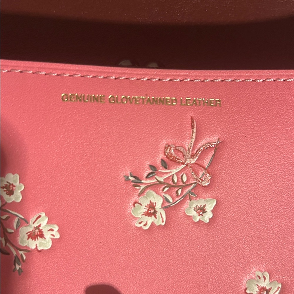 Coach 1941 Dinky crossbody bag floral Bow Print Limited edition Pink 28433rare🩷 - Picture 4 of 9